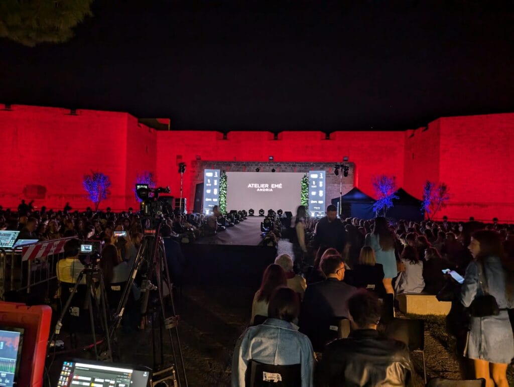 scenografia sfilata